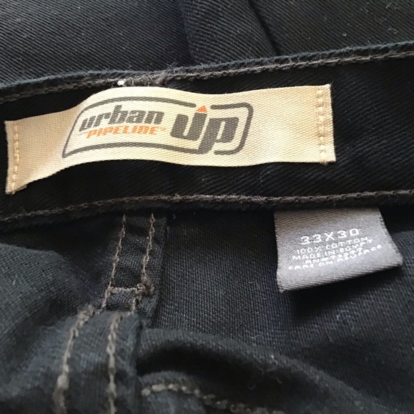 Urban Pipeline, Men’s Blk.,Denim Jeans. - Picture 4 of 5